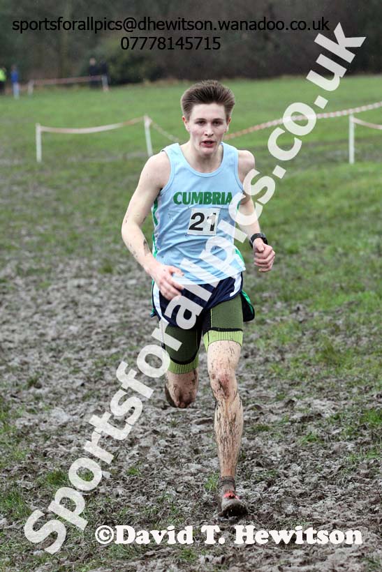 Senior boys Northern Inter Counties Schools Cross Country, Stockton. Photo: David T. Hewitson/Sports for All Pics